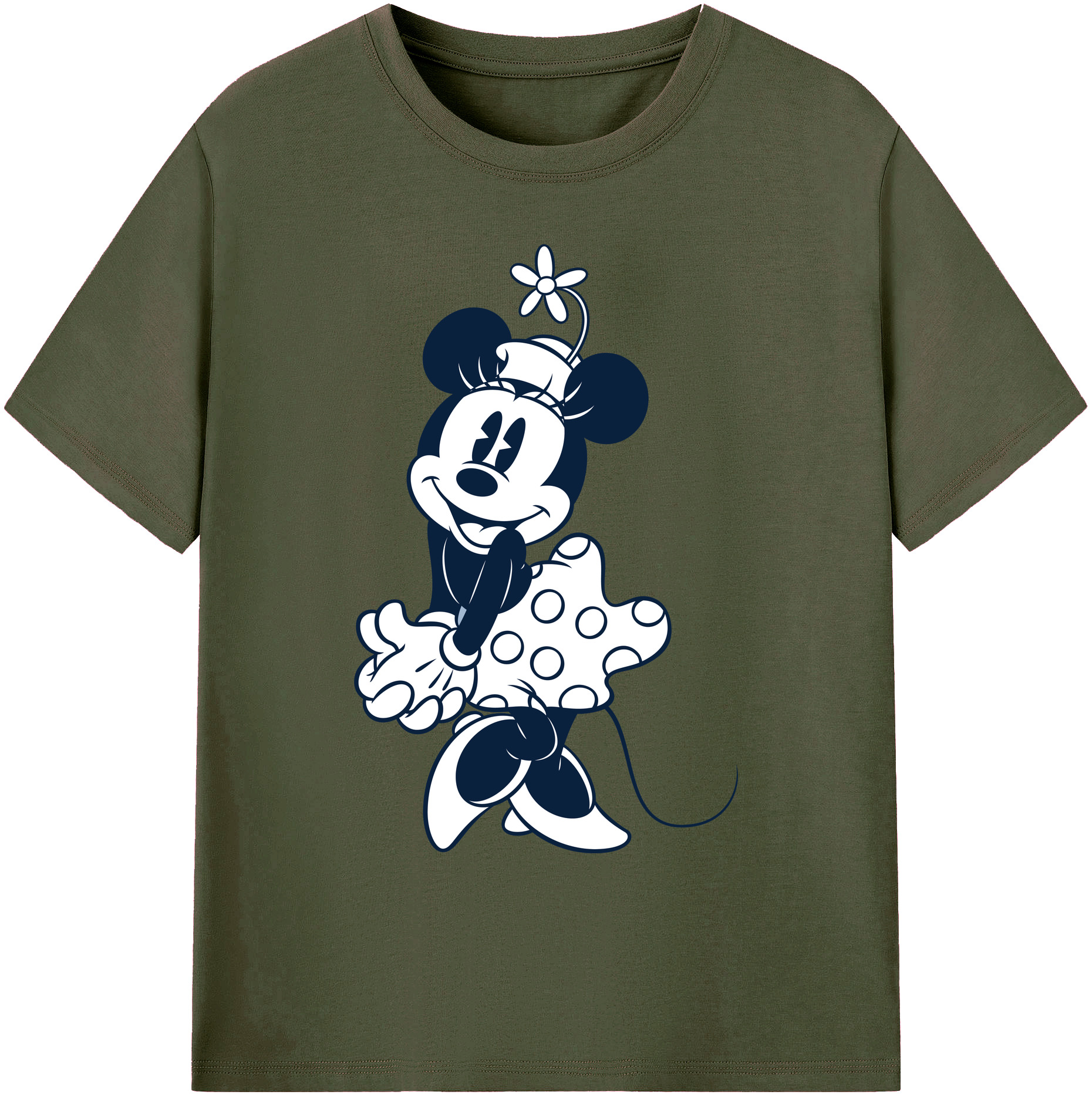 ミッキーマウス Mickey Mouse 綿100％ メンズ半袖Tシャツ｜肌触りやわらか＆通気性